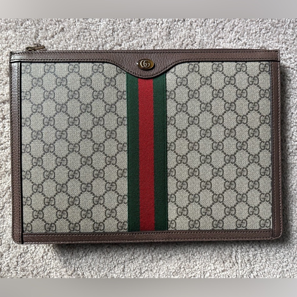 Gucci Ophidia GG Portfolio – Like New + Original Box